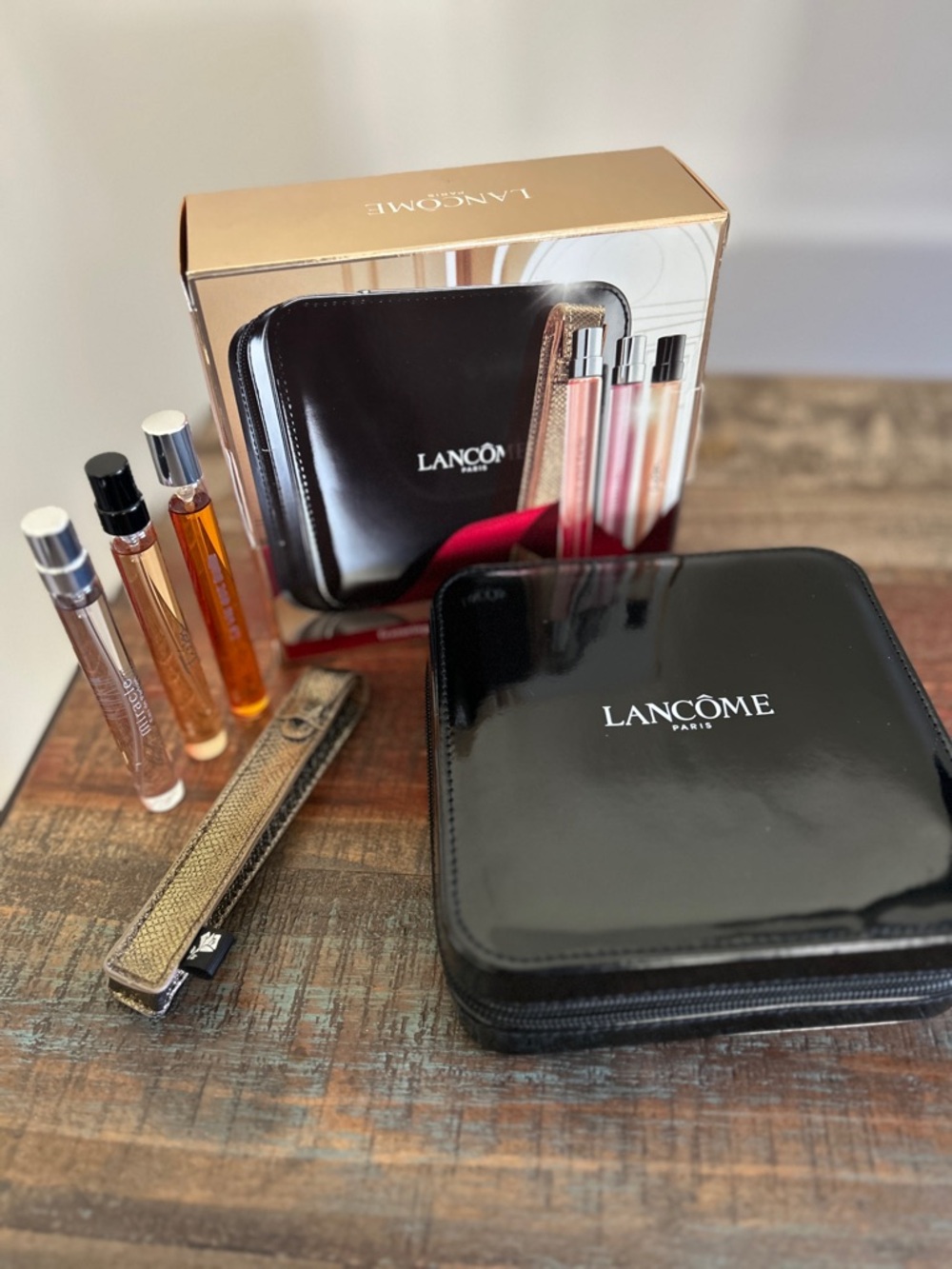 Lancome Purse Travel Spray Set of 3 (La Vie Est belle/Miracle/Tresor) NEW